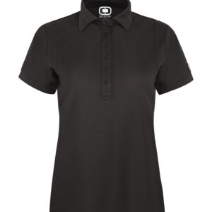 OGIO® JEWEL LADIES' POLO - Blacktop - 2XL