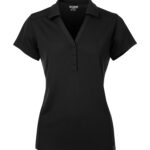 OGIO® FRAMEWORK LADIES' POLO - Blacktop - XS