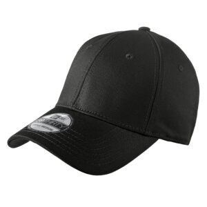 NEW ERA® STRUCTURED STRETCH COTTON CAP - Black - L/XL
