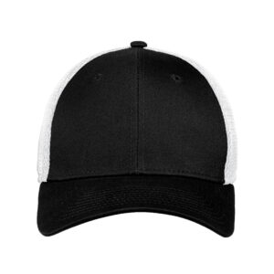 NEW ERA® STRETCH MESH CAP - Black/White - L/XL