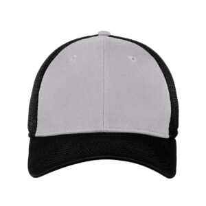 NEW ERA® STRETCH MESH CAP - Grey/Black - L/XL