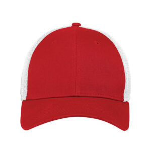 NEW ERA® STRETCH MESH CAP - Scarlet/White - L/XL