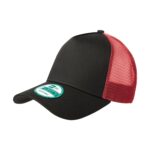 NEW ERA® SNAPBACK TRUCKER CAP - Black/Scarlet - OSFA