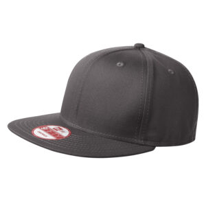 NEW ERA® FLAT BILL SNAPBACK CAP - Charcoal - OSFA
