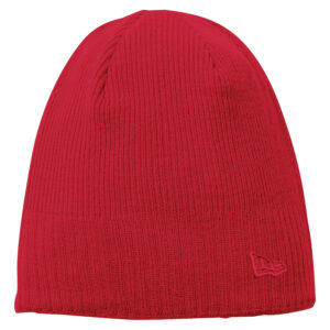 NEW ERA® FLEECE LINED SKULL BEANIE - Red - OSFA