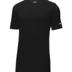 NIKE Dri-FIT COTTON/POLY TEE - Black - XS