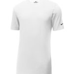 NIKE Dri-FIT COTTON/POLY TEE - White - S
