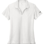 NIKE Dri-FIT MICRO PIQUE 20 LADIES' POLO - White - L