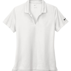 NIKE Dri-FIT MICRO PIQUE 20 LADIES' POLO - White - 2XL
