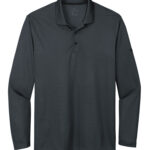 NIKE Dri-FIT MICRO PIQUE 20 LONG SLEEVE POLO - Anthracite - XS