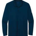 NIKE Dri-FIT MICRO PIQUE 20 LONG SLEEVE POLO - Navy - S