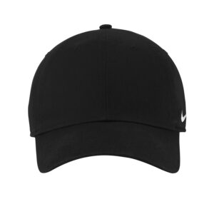 NIKE HERITAGE COTTON TWILL CAP - Black - L/XL
