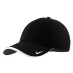 NIKE Dri-FIT PERFORATED PERFORMANCE CAP - Black - L/XL