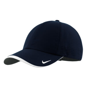 NIKE Dri-FIT PERFORATED PERFORMANCE CAP - Navy - L/XL
