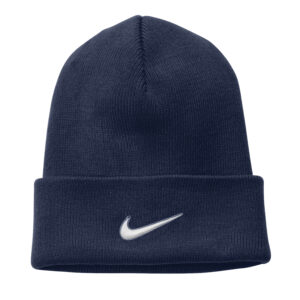 NIKE TEAM CUFFED BEANIE - College Navy - OSFA