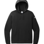NIKE CLUB FLEECE SLEEVE SWOOSH LADIES' HOODIE - Black - XL