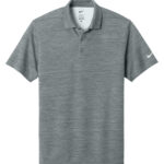NIKE Dri-FIT STRIATED POLO - Cool Grey - 2XL