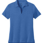 NIKE Dri-FIT SMOOTH HEATHER LADIES’ POLO - Game Royal Heather - 2XL