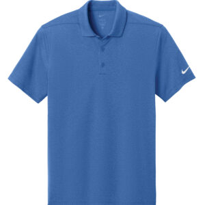 NIKE Dri-FIT SMOOTH HEATHER POLO - Game Royal Heather - 2XL