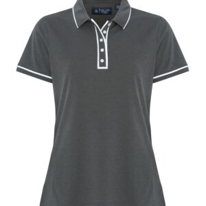 ORIGINAL PENGUIN® GOLF EARL LADIES' POLO - Caviar Black - 2XL