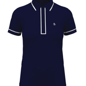 ORIGINAL PENGUIN® LADIES' VERONICA POLO - Black Iris Blue - 2XL