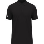 ORIGINAL PENGUIN® SOLID POLO - Caviar Black - 2XL