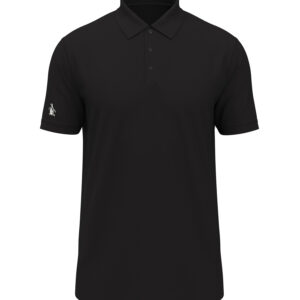 ORIGINAL PENGUIN® SOLID POLO - Caviar Black - 2XL