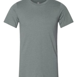 BELLA + CANVAS 3001CVC - Heather Blue Storm - 4XL