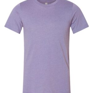 BELLA + CANVAS 3001CVC - Heather Dark Lavender - S