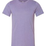 BELLA + CANVAS 3001CVC - Heather Dark Lavender - M