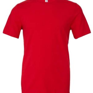 BELLA + CANVAS 3001 - Red - 2XL