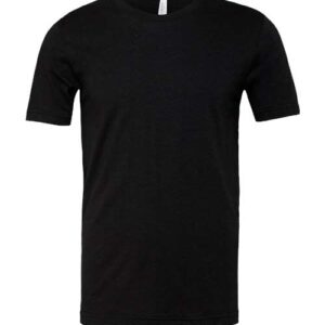 BELLA + CANVAS 3001CVC - Black Heather - S