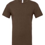 BELLA + CANVAS 3001CVC - Heather Brown - L
