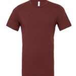 BELLA + CANVAS 3001CVC - Heather Cardinal - XL
