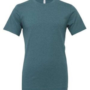 BELLA + CANVAS 3001CVC - Heather Deep Teal - 4XL