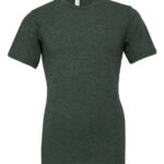 BELLA + CANVAS 3001CVC - Heather Forest - L