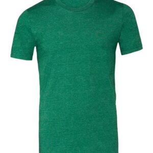 BELLA + CANVAS 3001CVC - Heather Grass Green - L