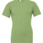 BELLA + CANVAS 3001CVC - Heather Green - S
