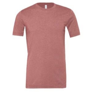 BELLA + CANVAS 3001CVC - Heather Mauve - M