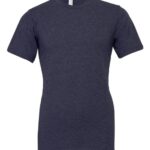 BELLA + CANVAS 3001CVC - Heather Midnight Navy - S