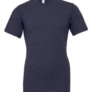 BELLA + CANVAS 3001CVC - Heather Midnight Navy - L