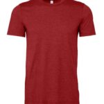 BELLA + CANVAS 3001CVC - Heather Canvas Red - XS