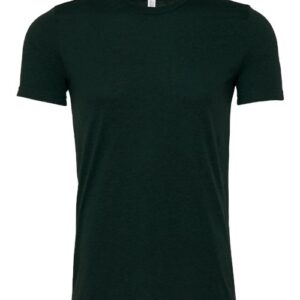 BELLA + CANVAS 3001CVC - Heather Emerald - 2XL